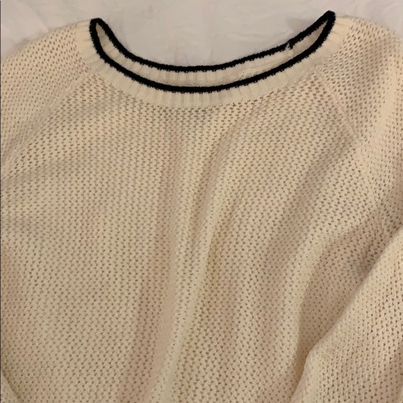 LOFT Sweater w/ Bell Sleeves with Decorative Bows - Picture 2 of 6